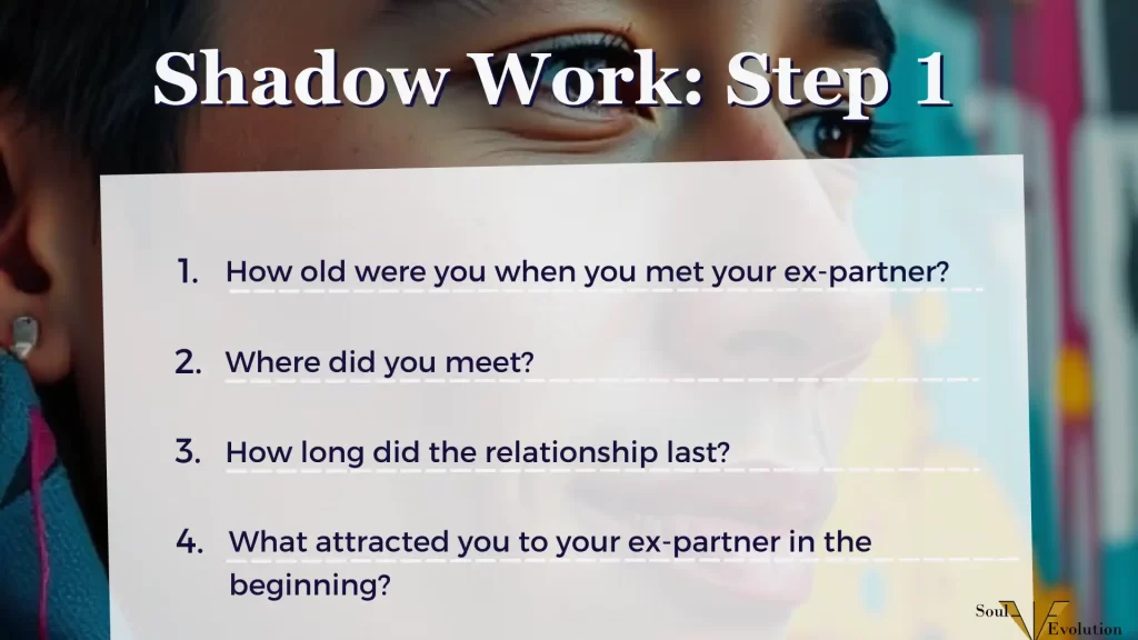 Shadow Work Questions Step 1