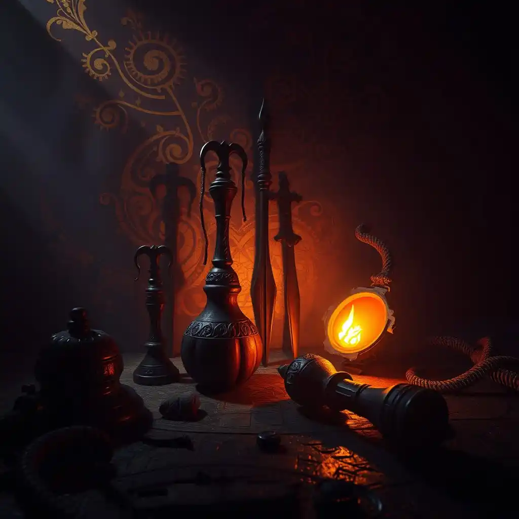 Metaphorical shadow work tools