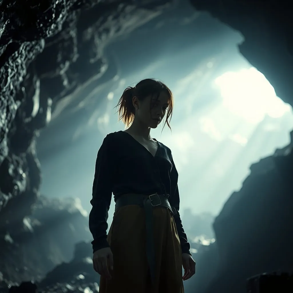 A infj woman facing internal conflict