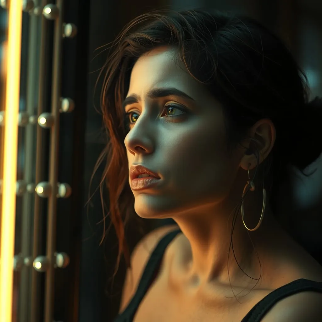 INFJ woman experiencing disillusionment